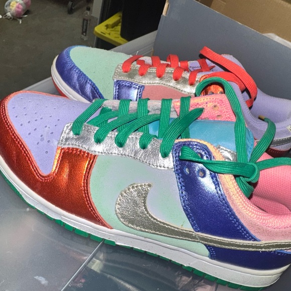 Nike Dunk Low Sunset Pulse Women’s Sneakers Size 8.5 W - Picture 4 of 7